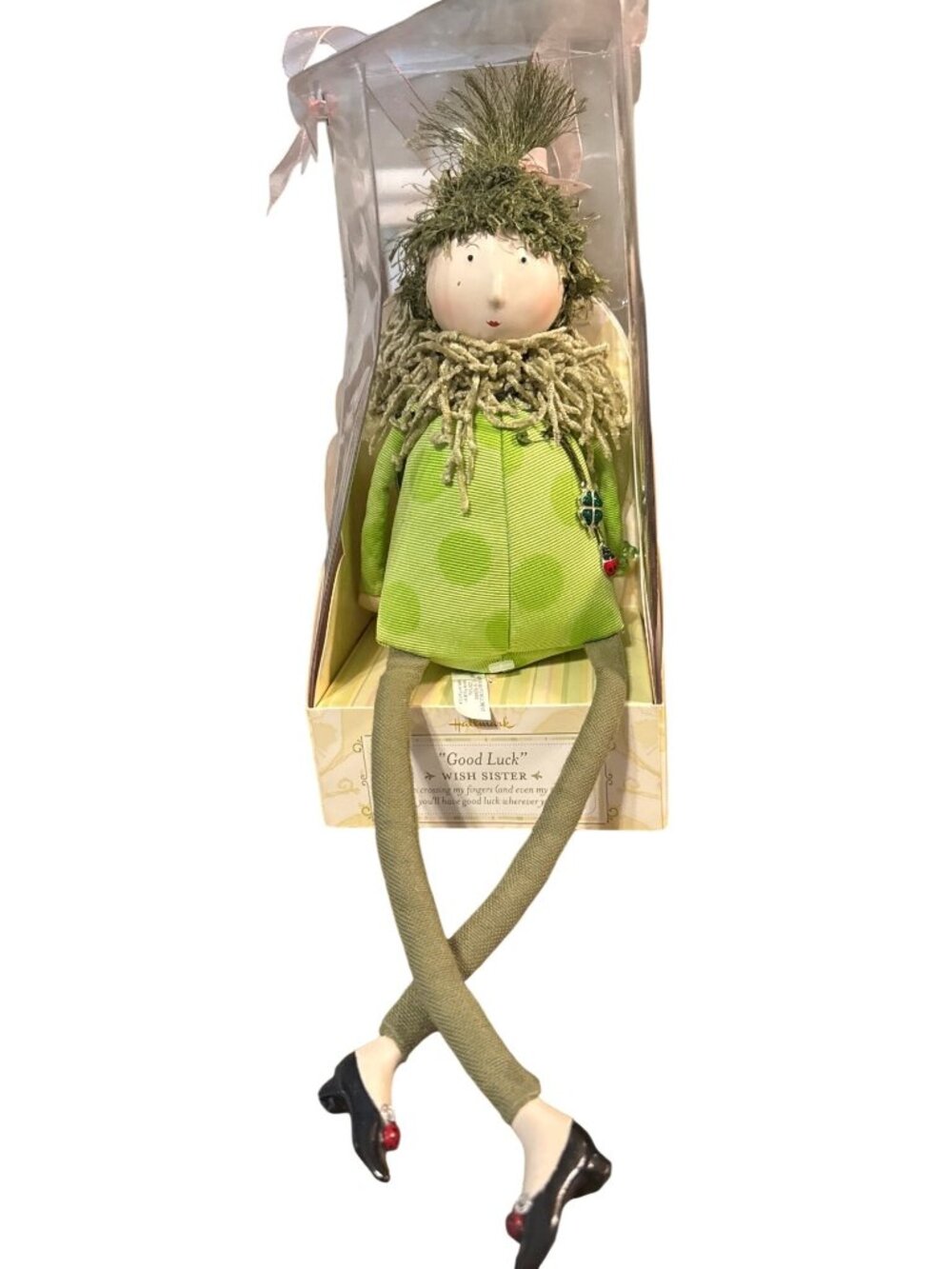 Hallmark Wish Sister In Box Ladybug Bag